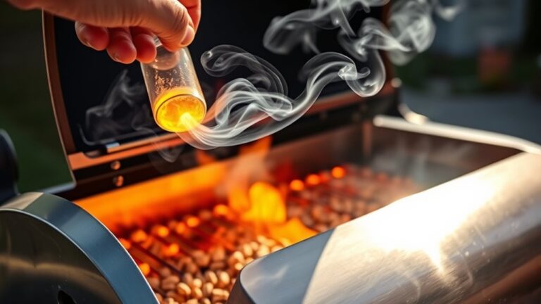 using smoke tube pellet grill