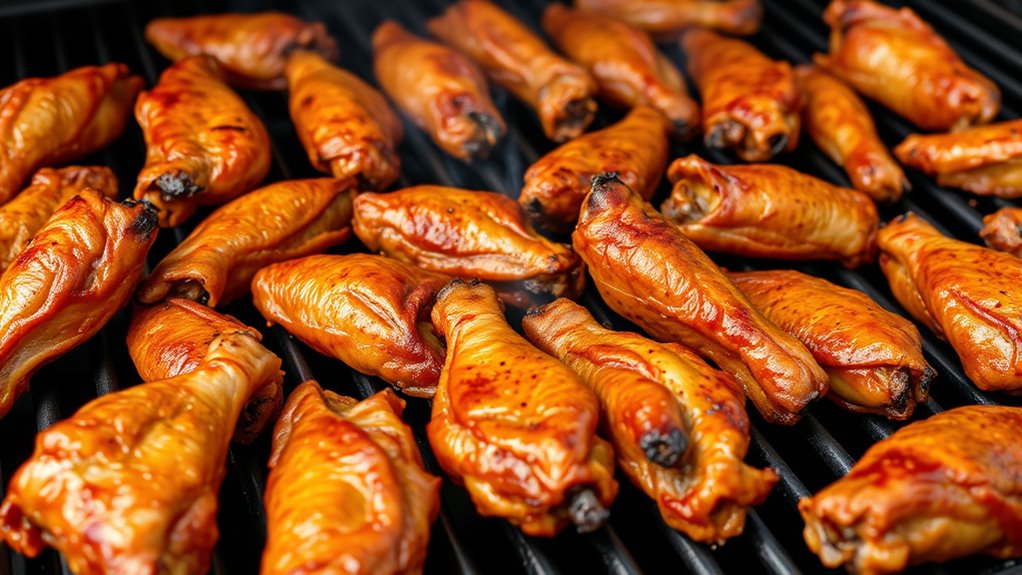 wing size influences cooking time