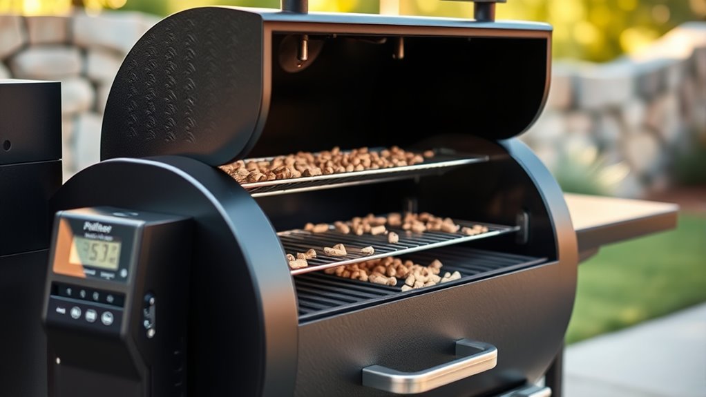 wood pellets consistent flavor