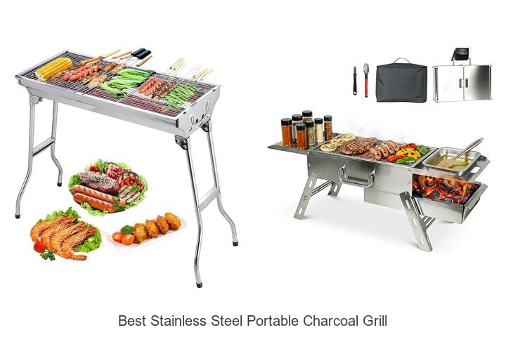 Best Stainless Steel Portable Charcoal Grill For Perfect BBQ!
